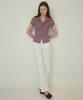 Aueonoseuteljia Fitted Vintage Check Half Shirt_Pink(O25-Sh04)