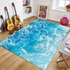 Seawater Rugs Living Room Bedroom Carpet Easy To Clean Non-Slip Floor Mat Sofa Chair Mat Study Chair Floor Mat Gift Home Decor