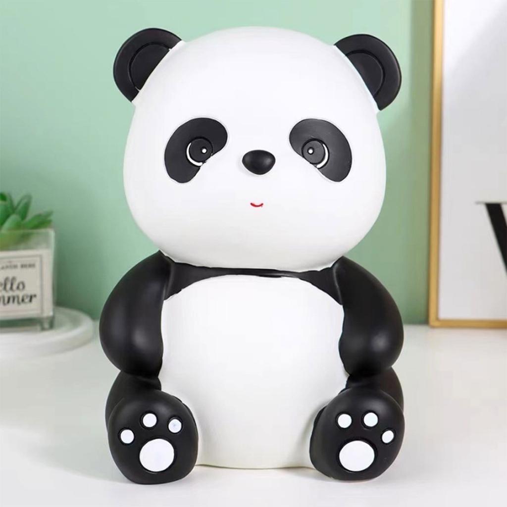 Panda Piggy Bank Panda Money Bank Shatterproof Piggy Bank First Coin Bank Saving Coin Box Saving Pot Birthday Gift