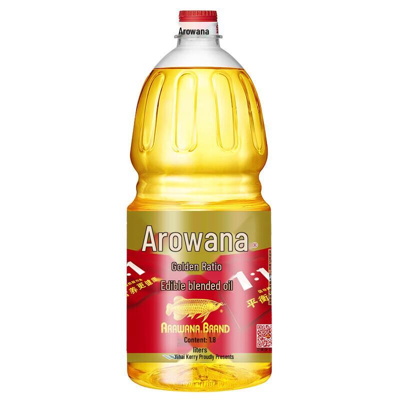 Arowana Golden Ratio Rice Valley Blended Oil 2x1.8L