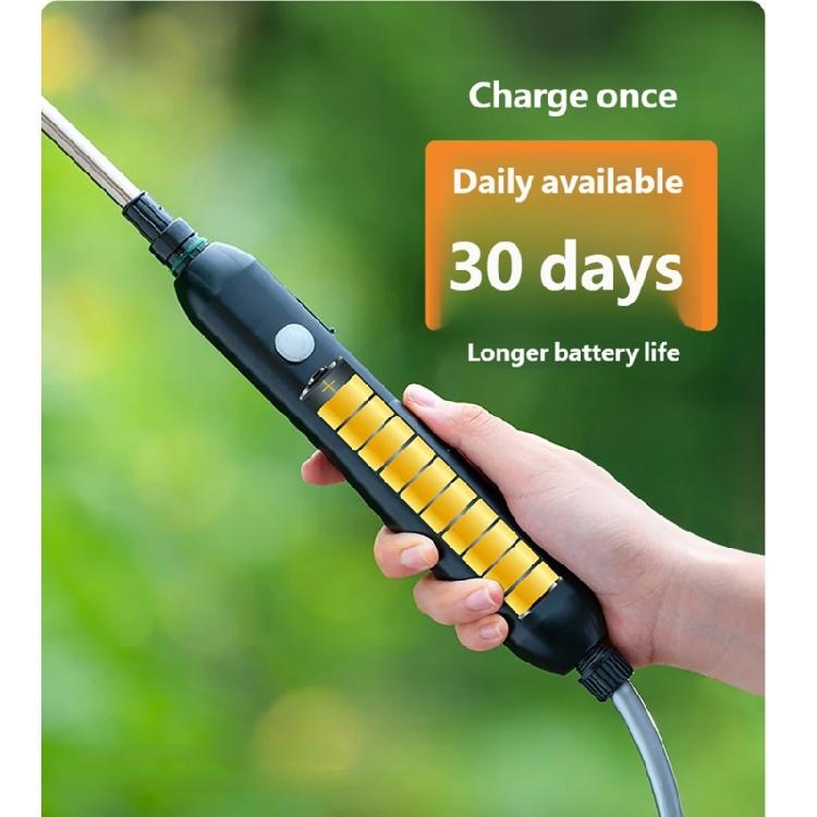Garden Watering Tool Electric Sprayer 3 Nozzles USB Rechargeable Lightweight Plastic for Adjustable Sprayer Irrigation