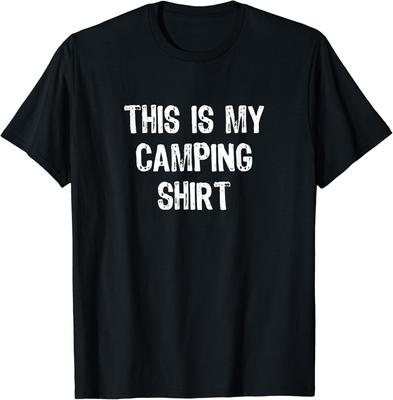 This Is My Camping Shirt Funny Camper T-Shirt Christmas Gift Unisex T-Shirt