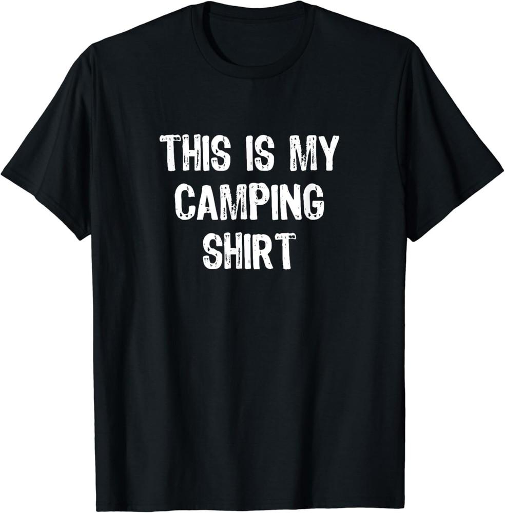 This Is My Camping Shirt Funny Camper T-Shirt Christmas Gift Unisex T-Shirt