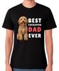 Best Cockapoo Dad Ever Funny Dog Lover Gift T-Shirt Pet Owner Father Tee