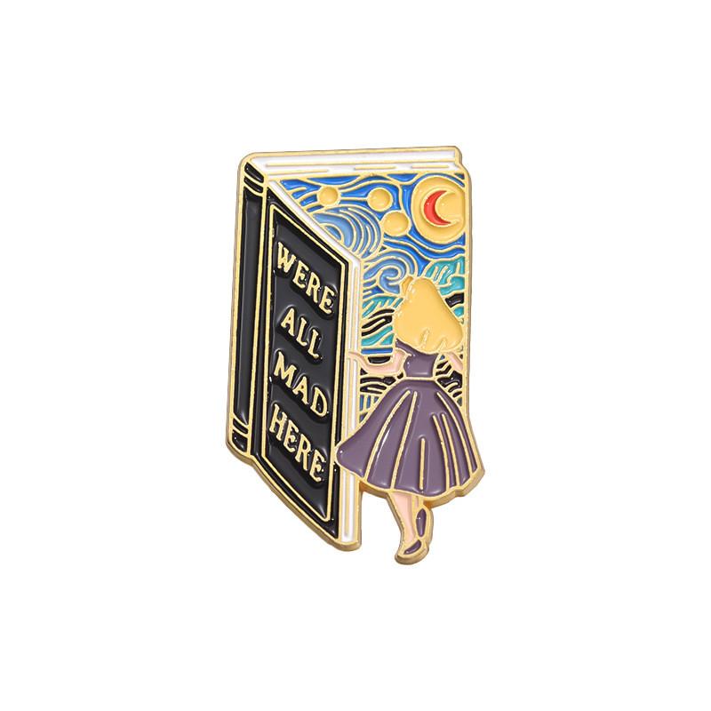 Alloy Cartoon Unique Brooch With Eyecatching Colors For Style Personalized