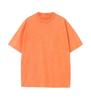 Retro Streetwear 230G Pure Cotton Distressed Men's T-shirt, Solid Color, Loose Fit, Short Sleeve