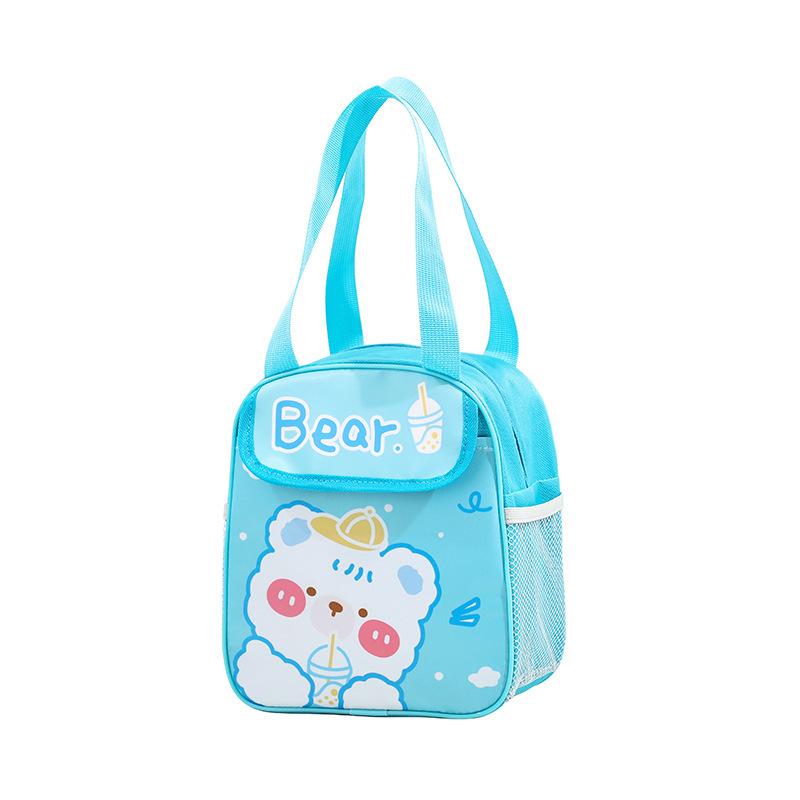 

Cartoon thermal insulation bag girl heart cute lunch bag office workers carry large capacity portable portable bag 20*14*23cm