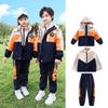Primary School Uniforms for Men and Women Three-piece Suits, Large Class Children's Autumn and Winter Sports Games, Group Class Leisure Sports Suits