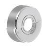 Cover and Block Reserved Holes with Pipe Cover Decoration Silver Option