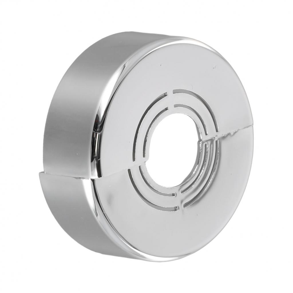 Cover and Block Reserved Holes with Pipe Cover Decoration Silver Option