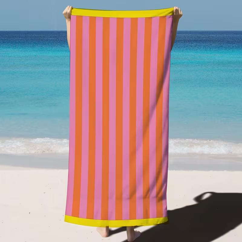 

Pink Beach Towels Are Beach Bathrooms Swimming Pools During Travel or Swimming They Are A Gift for Adults As Bath Towels W40*H60(CM)
