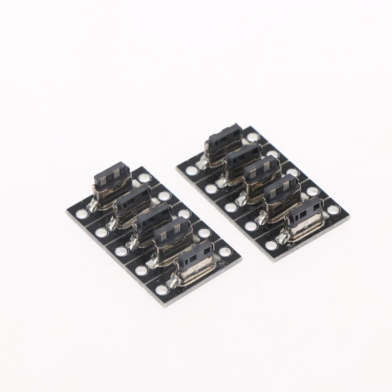 USB C 31 Female Connector with Screw Mount for DIY Electronics Secure Interface Quick Panel Installation