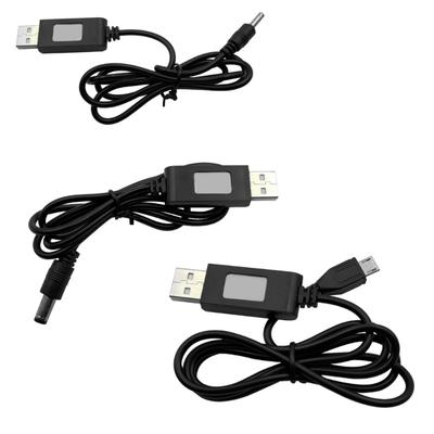 USB Charging Cable for 3.7V Lithium Batteries Build-in Intelligent Chip Protections Board Support High Current Charging