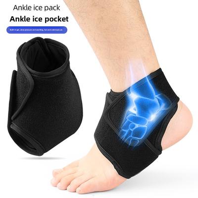 Hot and Cold Compress Solid Gel Ankle Protection, Shock Absorption, Slow Compression, Elastic, Adjustable Fit and Fixed, Hot and Cold Ankle Protection