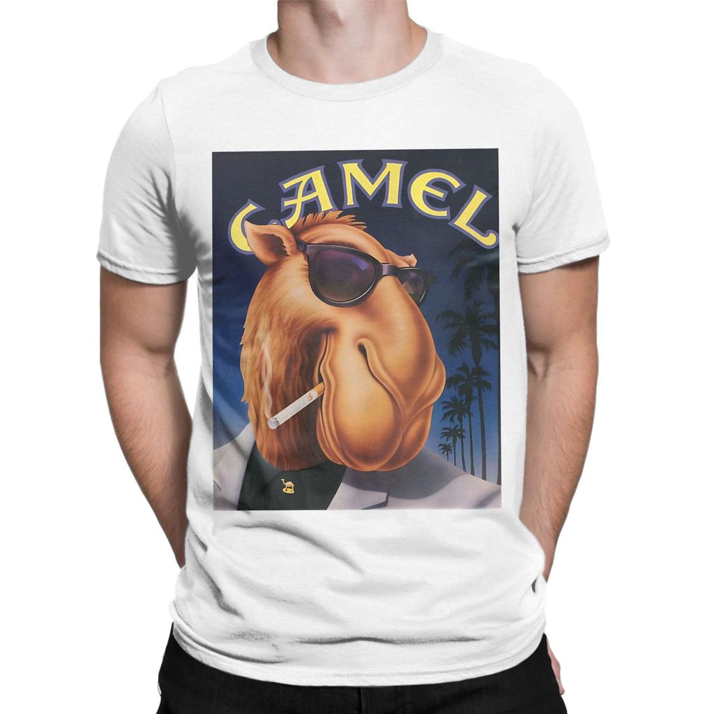 Camel Cigarettes Funny Graphic 100 Cotton Tshirt Camel Tops Tees For Unisex