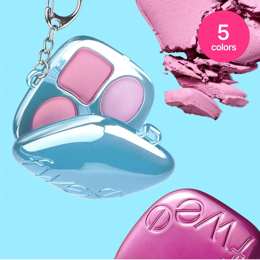 Fwee Pocket Cheek Palette (4 Options) CP01 Pink & Soda