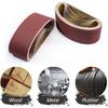 DE Warehouse 24H Shipping 75*457mm Aluminum Oxide Sanding Belts (40-240 Grits ) Ideal for Wood Metal Paint Sanding