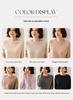 Women's Cashmere Sweater - Autumn/Winter Lazy Style, Thick Loose Knit, Round Neck Pullover Base Layer