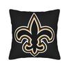 New Football Saints Fans Pillow Case Square Pillow Cover Retro Trendy Pillowcases For Living Room Chair