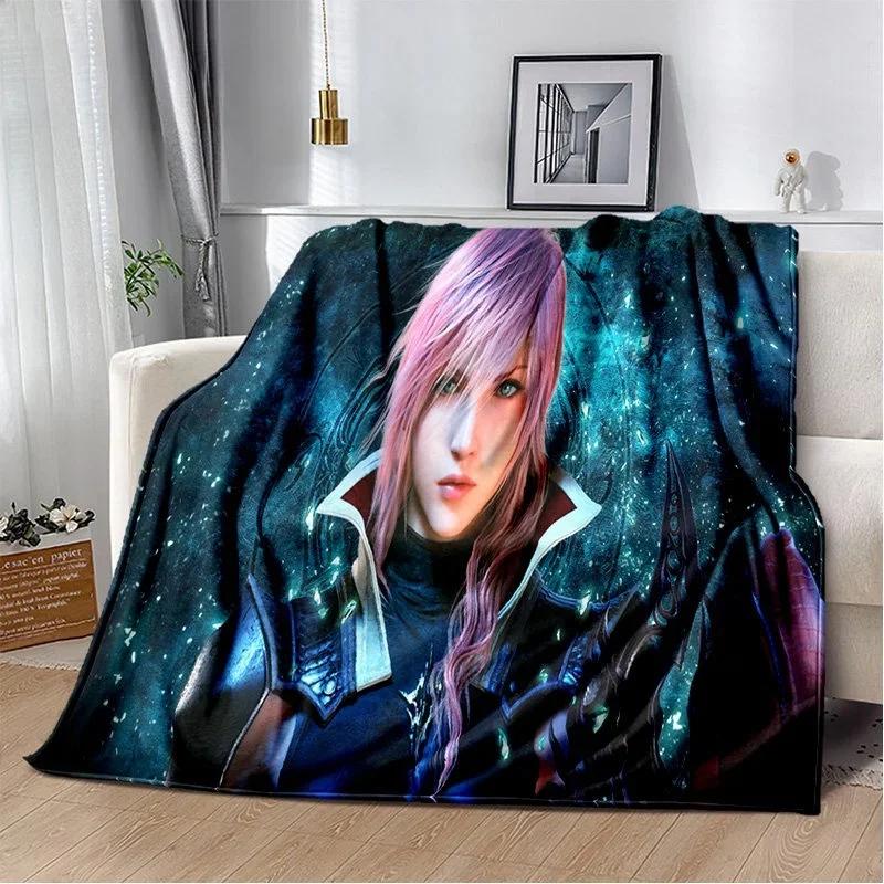 Fashion Final Fantasy Series Game Soft Plush Blanket,Flannel Blanket Throw Blanket For Living Room Bedroom Bed Sofa Picnic