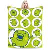 Tamagotchis Mametchi   Flannel Blanket Spring  Soft Bedding Throws for Girls Boys Couch Chair Print Bedspread Sofa Bed Cover