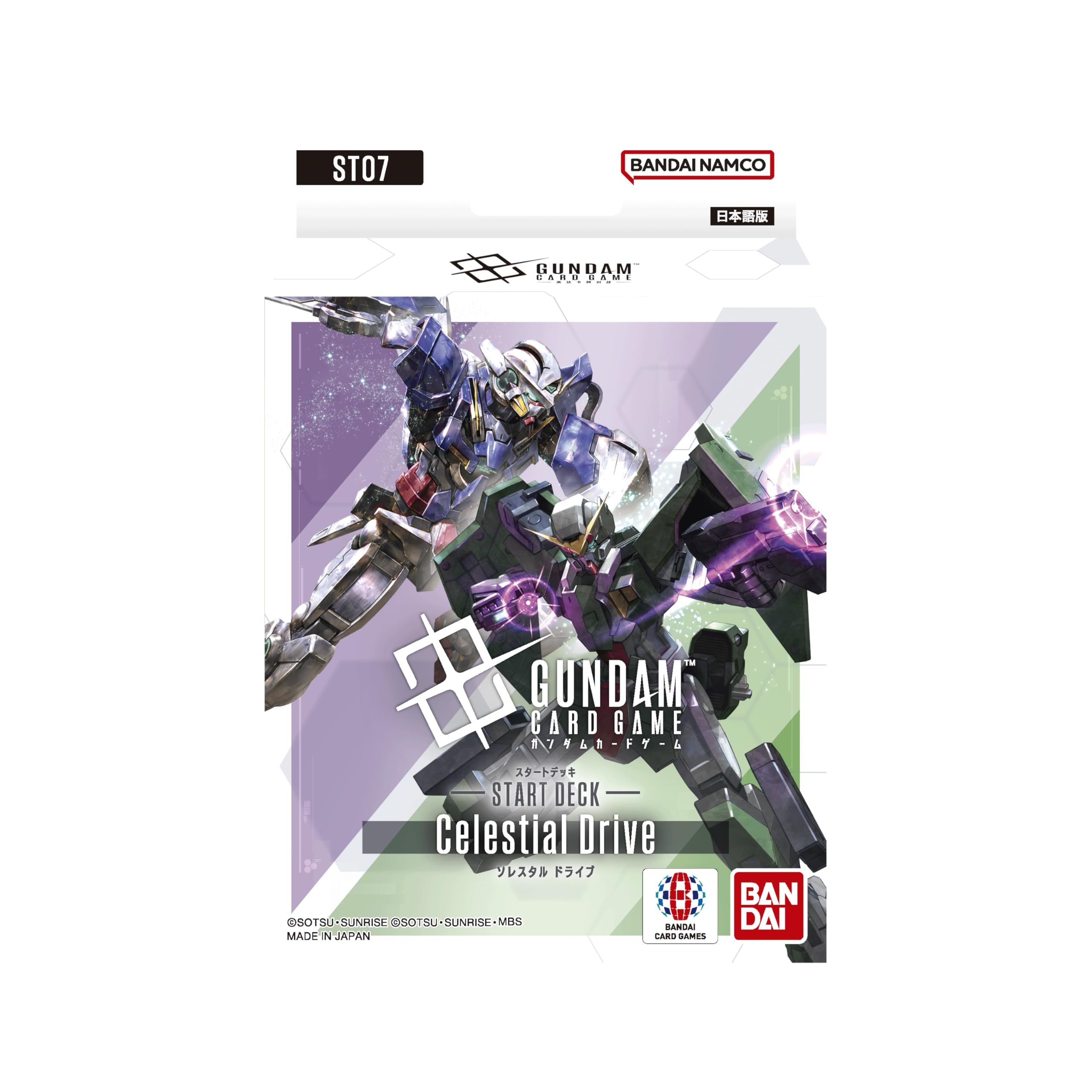 Bandai Gundam Card Game Стартовый набор Небесный Драйв [ST07]