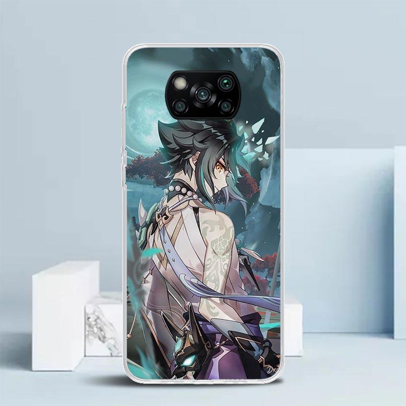 Xiao Genshin Impact Phone Case For Xiaomi Poco F7 Ultra X5 X6 X7 Pro M7 Redmi 15C 15 13C 13 12C 12 10C 10 10A 9 9C 9A 9T Cover P