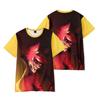 9 Colors Summer Fashion Women Men's Casual Anime Hazbin Hotel Cartoon Printed Cosplay Short Sleeve T-shirts