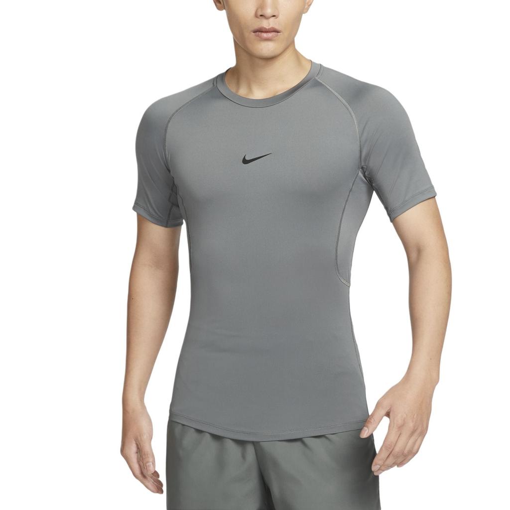 Nike T-shirt ProDri Fit da Uomo Grigio Fumo/Nero FB7933-084