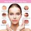 Forehead Nasolabial Fold Patch Pe Material Forehead And Smile Patterns Transparent Invisible Nasolabial Fold Patch
