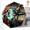 1pc Auto-Open Close Outdoor Umbrella with 3-Fold Design, Featuring Mega Man X & Zero, Perfect for Outdoor Use, Travel, Daily Life, and Gifts!L033