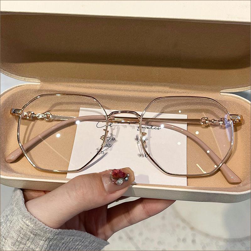 Luxury Anti-Blue Light Myopia Glasses Trendy Women'S Minus Diopter Eyewear Fashion Near Sighted Glasses Prescription Eyeglasses