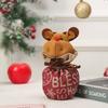 Christmas decorations Christmas Eve apple bag Christmas gift bag Christmas candy bag Christmas burlap embroidered gift bag