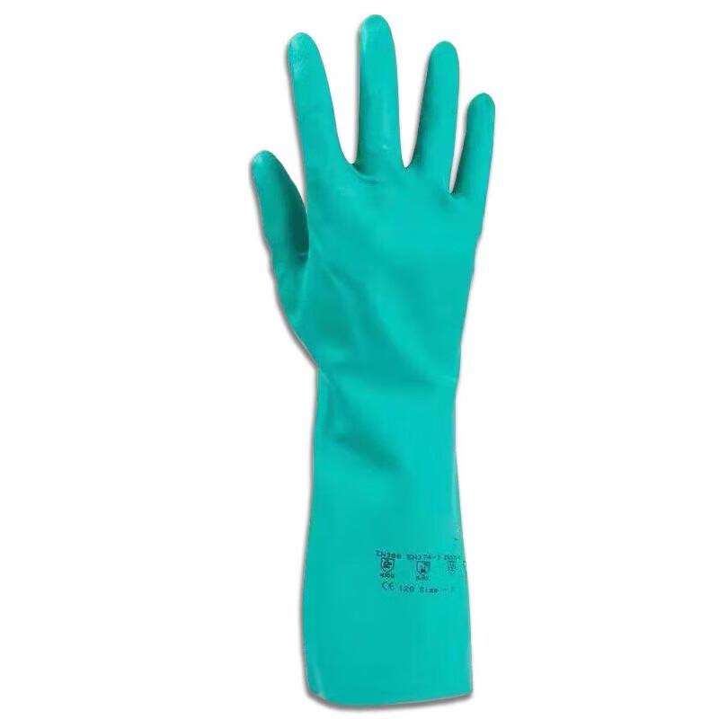 JUWEIDE Anti-Acid Chemical Resistant Gloves зелёный