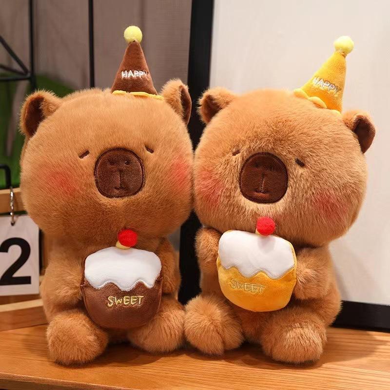 Cute Kapibala Doll Capigui Pig Plush Toy Doll 8-inch Catching Doll Children's Birthday Gift