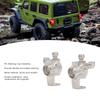 Metal RC Steering Cup Kit Remote Control Car Steering Assembly Replacement for 16101PRO 16102 16103 16201
