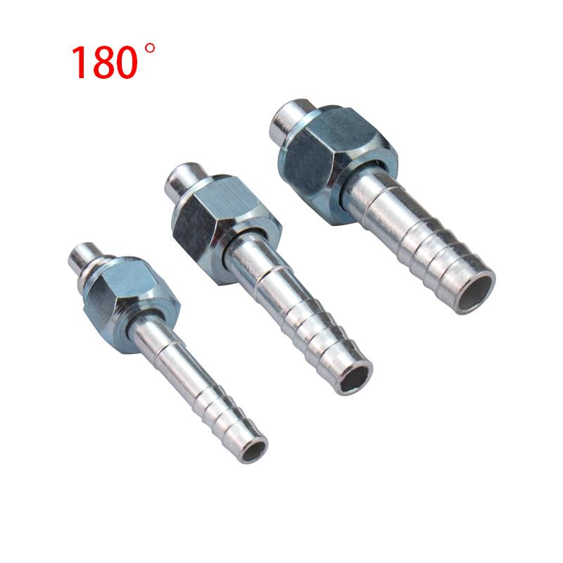 

#6 #8 #10 AC Barb Fitting Aluminium 180 / 90 / 45 Degree O-Ring Female Thread 5/8 -18 3/4 -16 7/8 -14 for Air Conditioning Hose 180 Degree