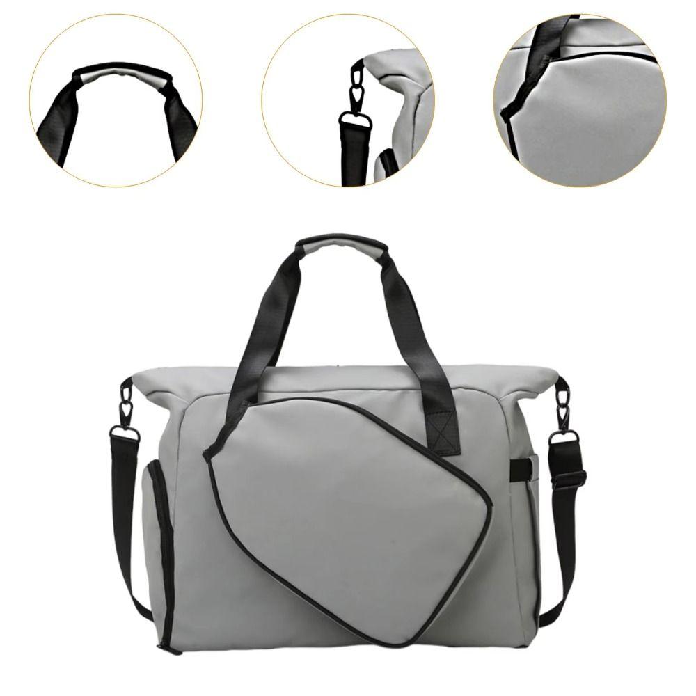 Nylon Pickleball Schlägertasche Schultertasche Große Kapazität Pickleball Handtasche Outdoor-Sport