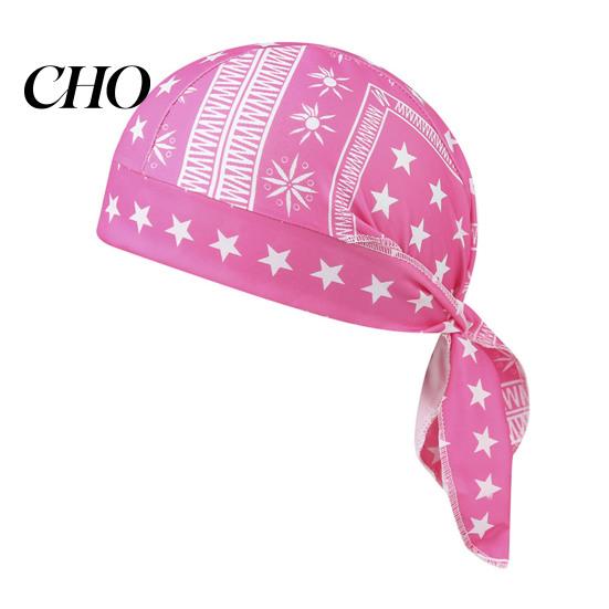 Hiking Headband Paisley Cooling Headscarf Cap Set, Sweat Wicking Adjustable Elastic Strap Bandana Straps Fit Breathable Hand Washable Headwrap Hat