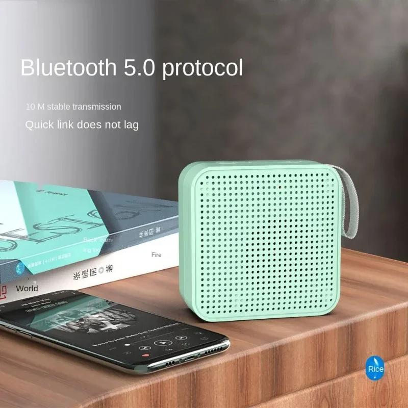 2025 F12 Outdoor Bluetooth Speaker, Powerful Bass TWS Wireless Subwoofer with Waterproof for Camping Beach