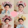 Cloth Ethnic Style Flower Headband Headdress Chinese Style Headwear  Daily