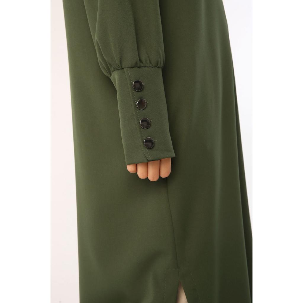 Cardigan confortabil negru cu glugă și fermoar