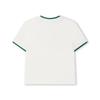 New FILA ORIGINALE T Shirts Women's Cloud White WT F11W539107F-WT