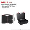 Multi-Functional Tool Storage: Handheld Plastic Box for Tools, Electric Drill, and Multimeter Equipment