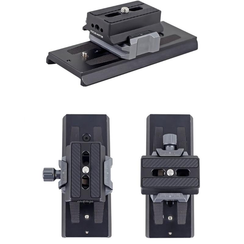 Quick Release Clamp Adapters For Tripods Stabilizers With Arca Swisses Standard And Double Thread Mounts