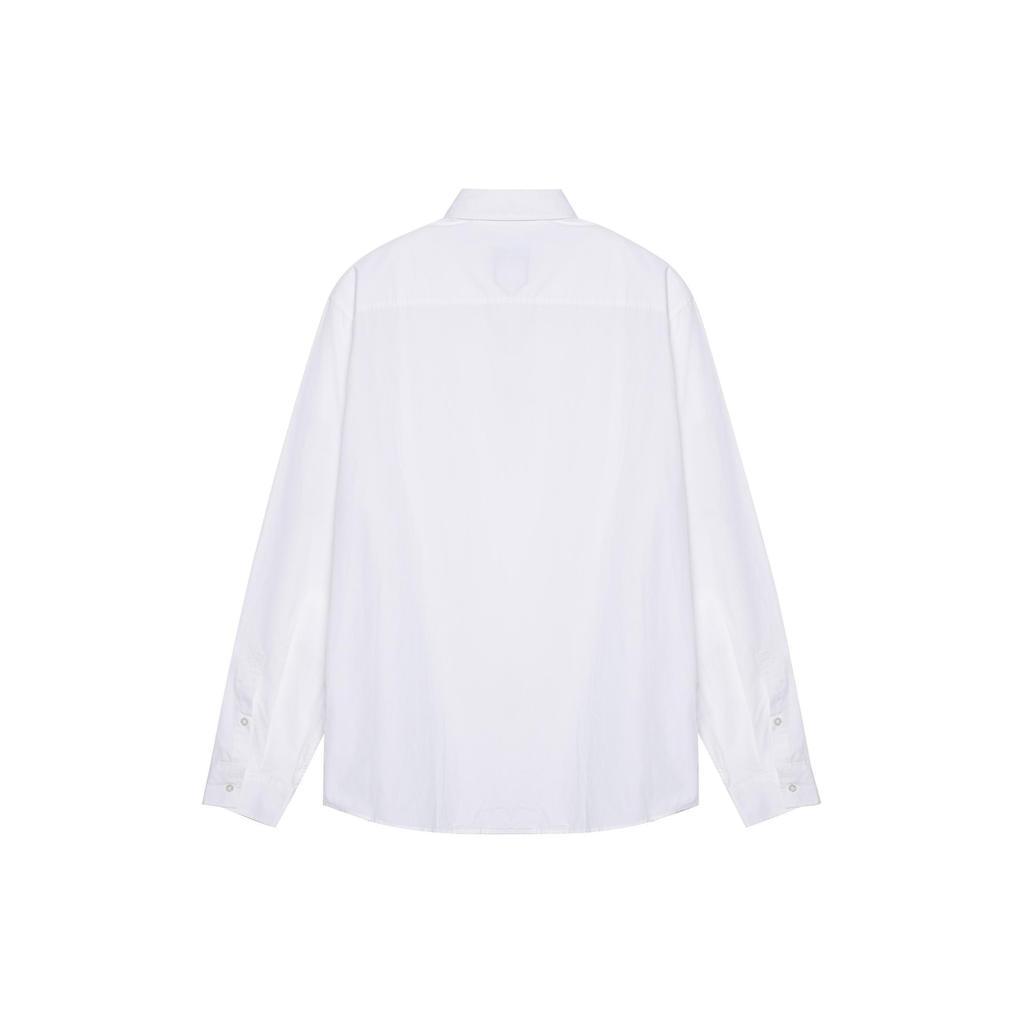 VERSACE JEANS COUTURE Shirts Men's White Pointed Collar Moderate Shirt 72GAL2R5-CN002-003