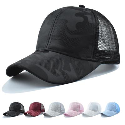 Unisex Tie-Dye Quick-Dry Ponytail Baseball Cap – Breathable Sun Protection for Outdoors