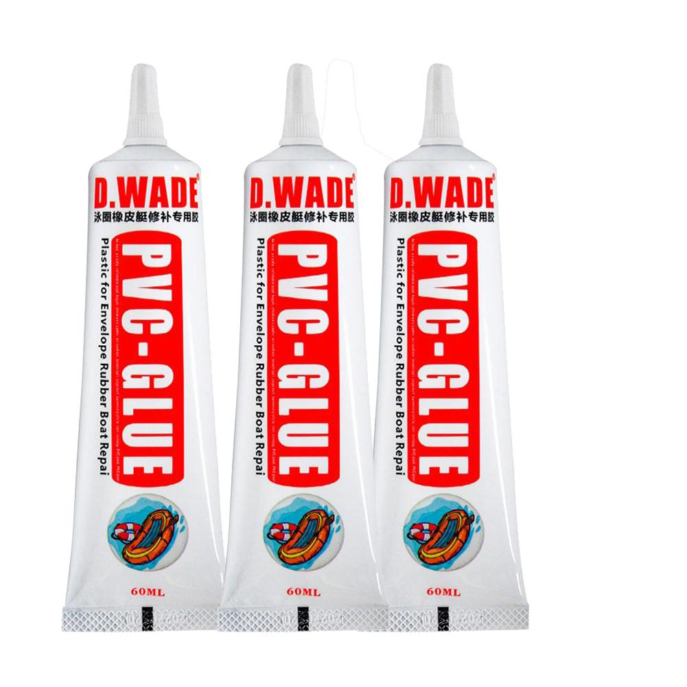 1/2/3PCS PVC Adhesive Inflatable Boat Repair Glue SUP Repair Glue Tubes Inflatable Boat Paddle Board Kayak Tube Repair Glue 60ML
