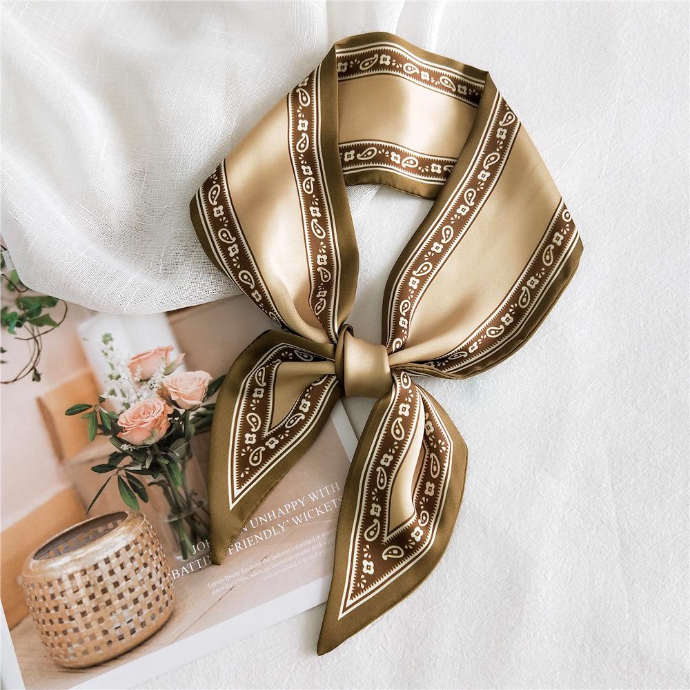 Neue Schals Seidenschals Damen Frühlings- und Herbstsaison Lange dekorative professionelle Schals Sommer Dünne Stile gepaart mit stilvollen Hemden