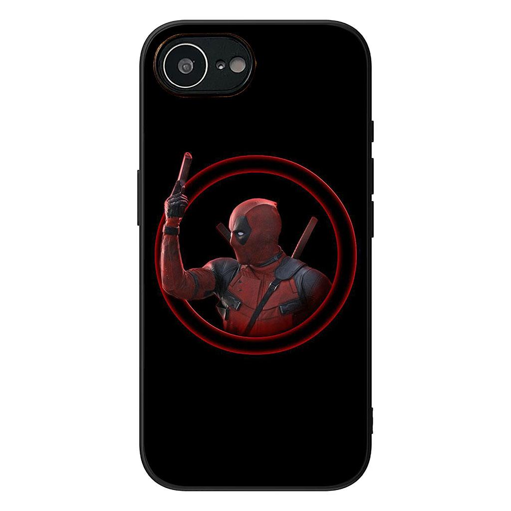Marvel Deadpool Superhero Case for Samsung Galaxy A25 A37 A57 A12 A14 A31 A41 A50 A51 A70 A71 A72 A21S A04 M15 Note 20 9 8 10